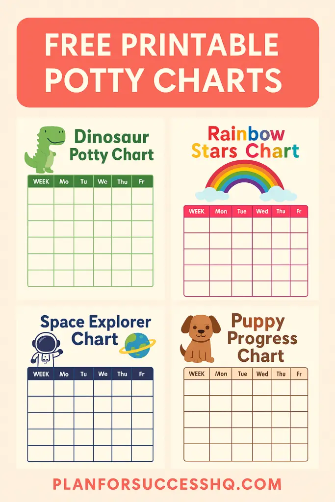 Free Printable Potty Training Chart That Actually Works (And Is Totally Cute!)