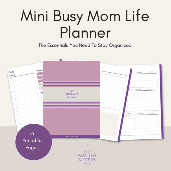 Mini Busy Mom Life Planner