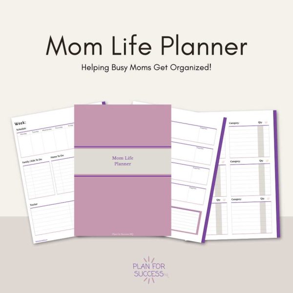 Busy Mom Life Planner Plan For Success Hq 4453