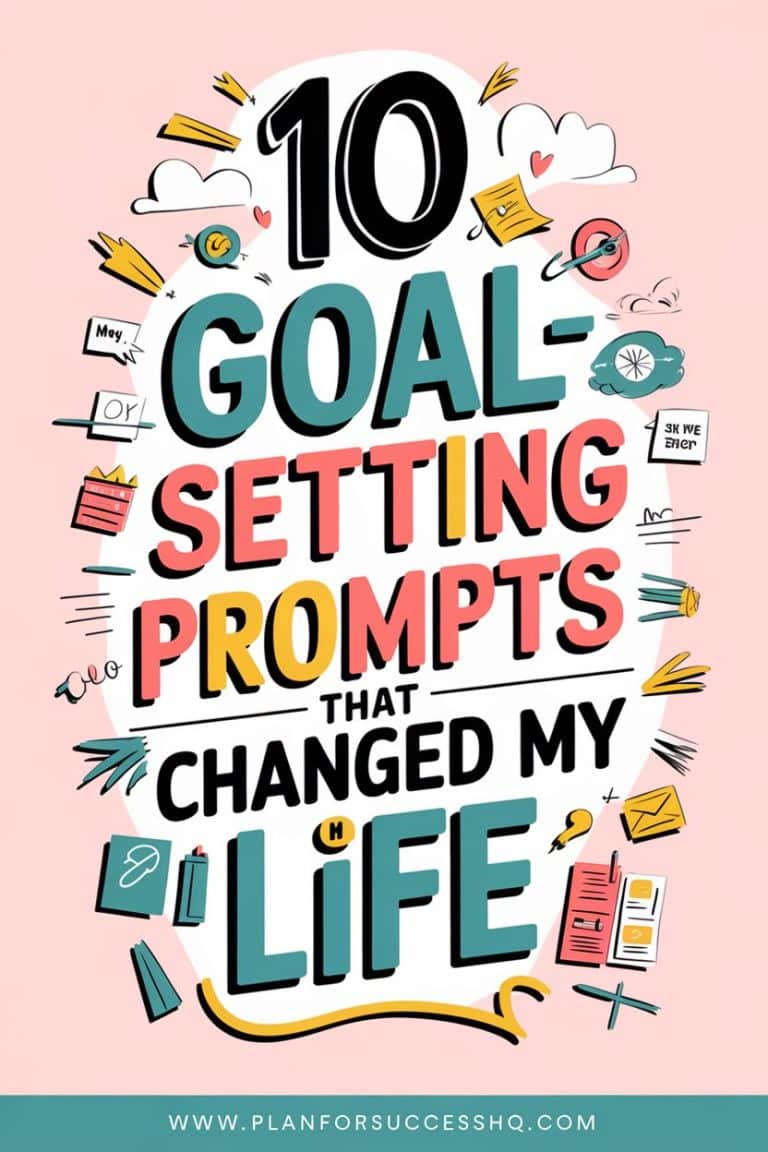 55 Daily Goal Setting Journal Prompts to Help You Stay Focused and Achieve More