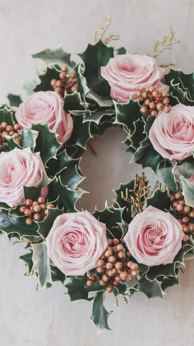 31 Pink Christmas Wallpapers You’ll Love