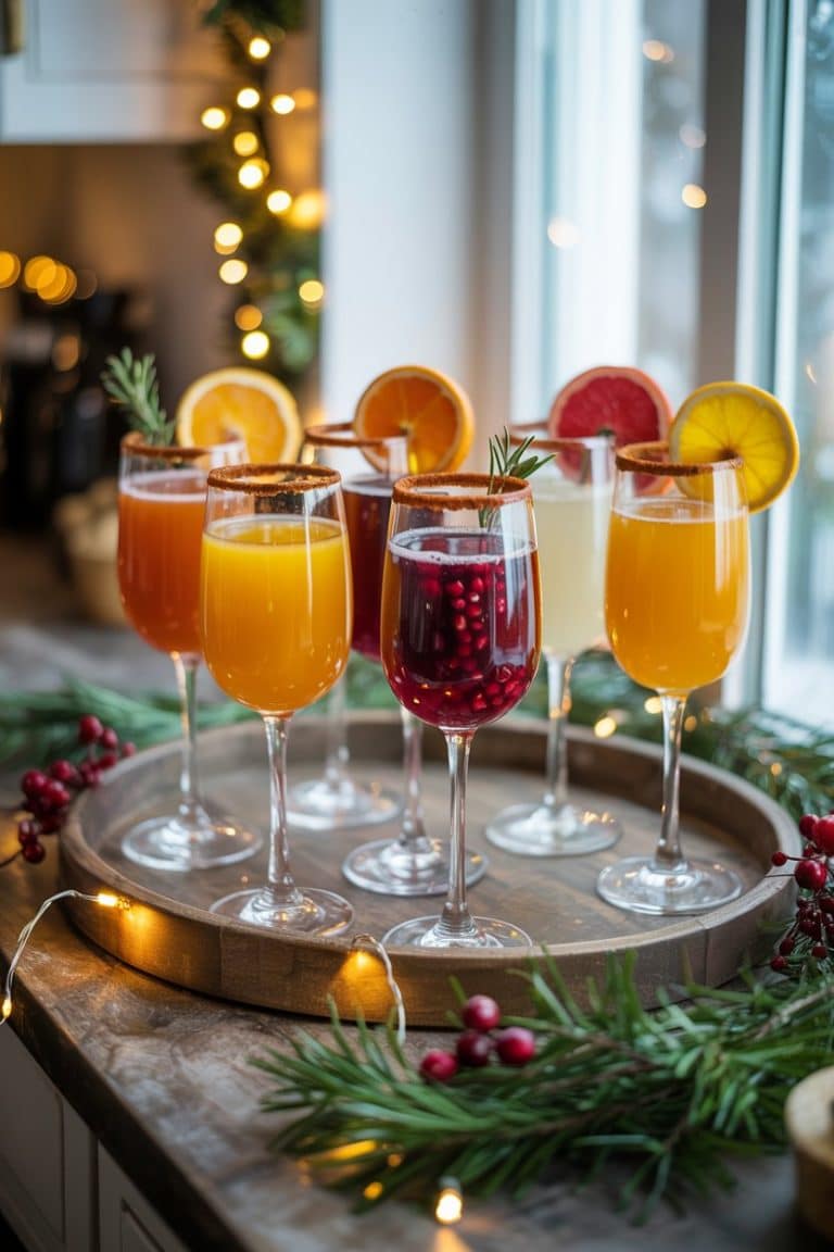 15 Christmas Mimosa Recipes for the Perfect Holiday Brunch
