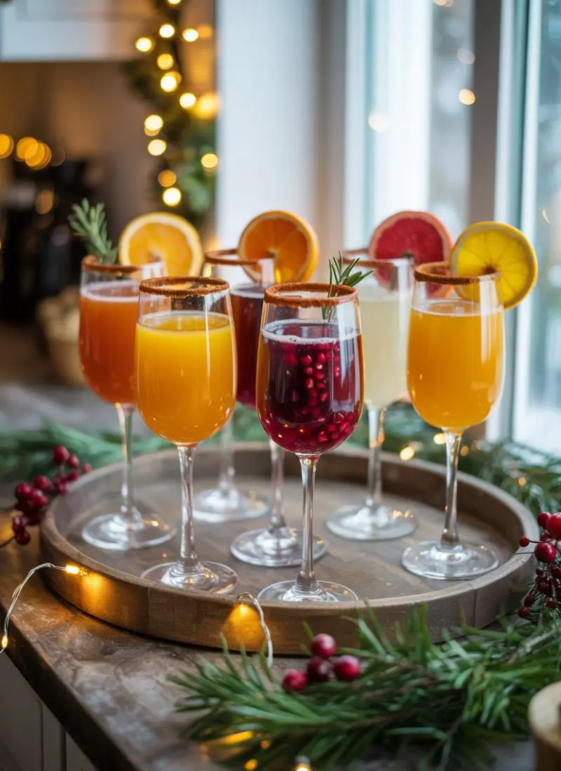 15 Christmas Mimosa Recipes for the Perfect Holiday Brunch